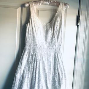 Lilly Pulitzer Crisp white lace dress